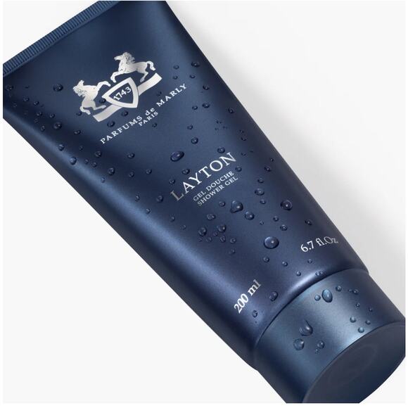 Parfums de Marly Paris LAYTON Shower Gel 200 mL - NEW in BOX SEALED - Picture 2 of 5